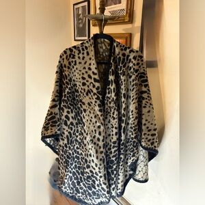 Leopard Print Women's Cape